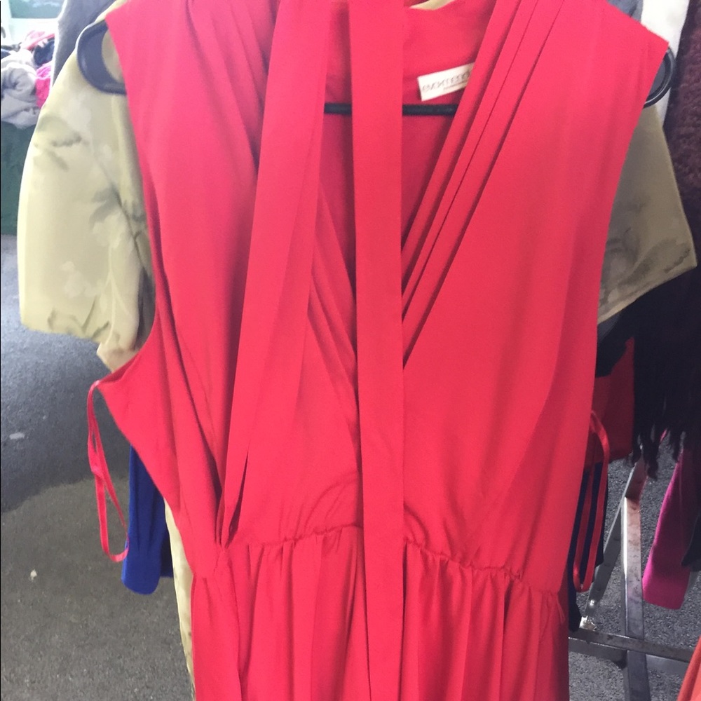Red dress